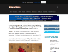 Tablet Screenshot of jaipurlove.com